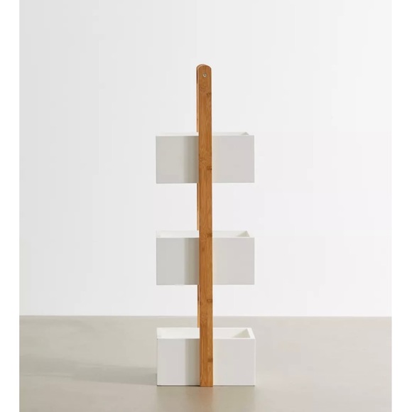 Brand new with box 3 tier bamboo bathroom storage - Picture 4 of 4